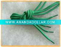Wholesale Green Round Cord Shoelaces