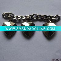 Wholesale fashionable rhinestone shoe chain