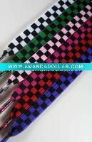 Wholesale Fashion Tartan Flat Shoelace