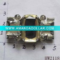 Wholesale fashionable crystal shoe buckle for Sandals in 2011