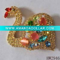 Wholesale fashionable rhinestone shoe buckle