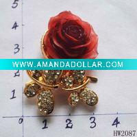 Wholesale fashionable rhinestone shoe flower