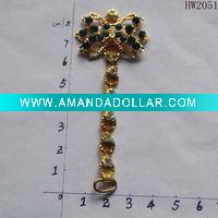 Wholesale 2011 latest lady's boot shoe buckle
