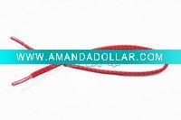 Polyester elastic shoelace