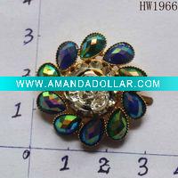 Wholesale fashion round shoe buckle