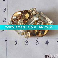 Wholesale fashionable acrylic shoe buckle