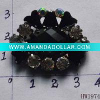 Wholesale fashionable acrylic shoe buckle