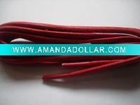 colorful waxed shoelace
