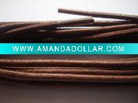 Wholesale colorful waxed shoelace