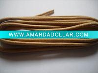 Wholesale colorful waxed shoelace