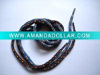 multi color polyester round shoelace