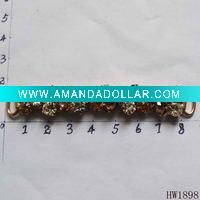 Wholesale fashionable acrylic shoe chain