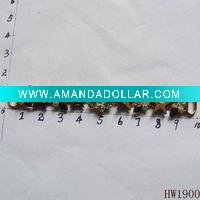 Wholesale 2011 lady fashion rhinestone shoe chain