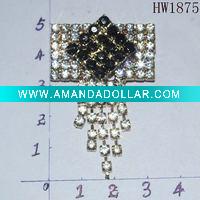 Wholesale fashionable rhinestone shoe buckle
