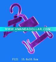 Wholesale plastic double shoes hook
