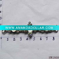 Wholesale fashionable rhnestone shoe chain