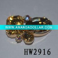 Wholesale The Most popular shoe clip with rhinestone