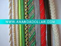 Round webbing belt Used for Shoelaces/Hat ribbon/Garment