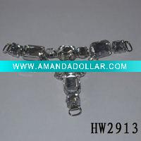 Wholesale The Most popular shoe buckle with rhinestone
