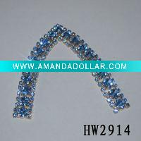 Wholesale 2011 The Most popular shoe buckle with rhinestone