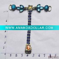 Wholesale fashionable acrylic shoe chain