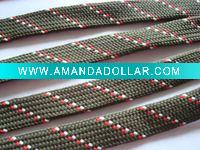 Multy colors webbing belt for Shoelaces/Hat ribbon/Garment