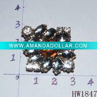 Wholesale fashion acrylic shoe buckle