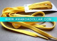 Wholesale cotton shoe lace for sport shoe