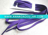Wholesale cotton shoe lace for sport shoe