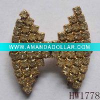 Wholesale fashionable rhinestone shoe buckle