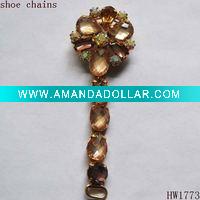 Wholesale fashion acrylic shoe chain