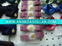 Wholesale Handmade lady fashion accessories fabric flowers