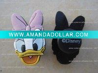 pvc cute shoes flower