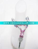 PVC sandal vamp w001#