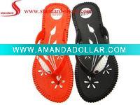 colorful fshionable sole flip flops