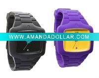 Wholesale 2011 Fashion watch and silicone wrist watch YXW-022N