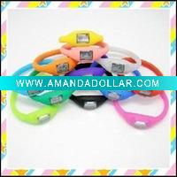 Wholesale Anion negative Wrist Bracelet Silicone Watch/fashion watch/sports watch