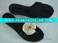 Wholesale Lady beautiful crystal flip flop
