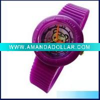 fashionable watches silicon watch from penglong