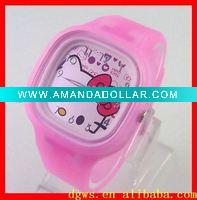 Fashion Silicone Quartz watch