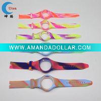 Wholesale Colorful Silicone Watch Band to Quartz Watch