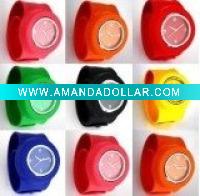 Wholesale fashion silicone quartz watch