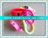Wholesale silicone sports watch;digital silicone minus ion sports watch; silicone ion watch