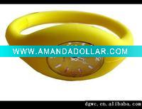 Wholesale hot sell silicone quartz watch