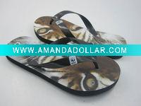PE/RUBBER PRINT FLIP FLOP SLIPPER