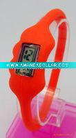 silicone sports watch