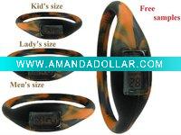 Wholesale Fashion Wrist Watches With Indigo Colors Wristband (FW-201),ION Sports Watch
