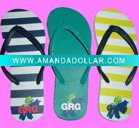 Wholesale lady gift Flip flop pvc upper beach sandal