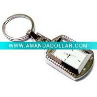 Quartz Watch Keychain