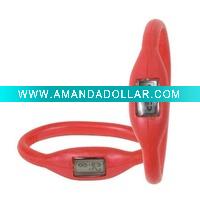 Wholesale Promotional silicone sport watch as 2011 hot sales